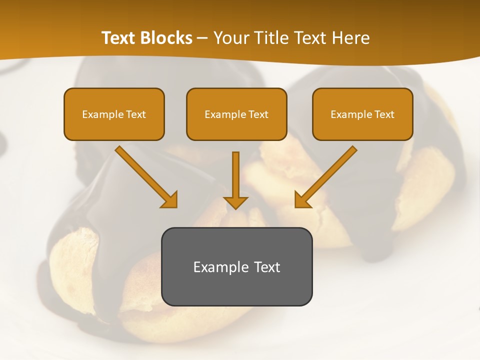 Creamy Sauce Food PowerPoint Template