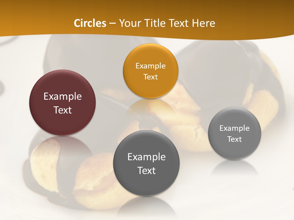 Creamy Sauce Food PowerPoint Template