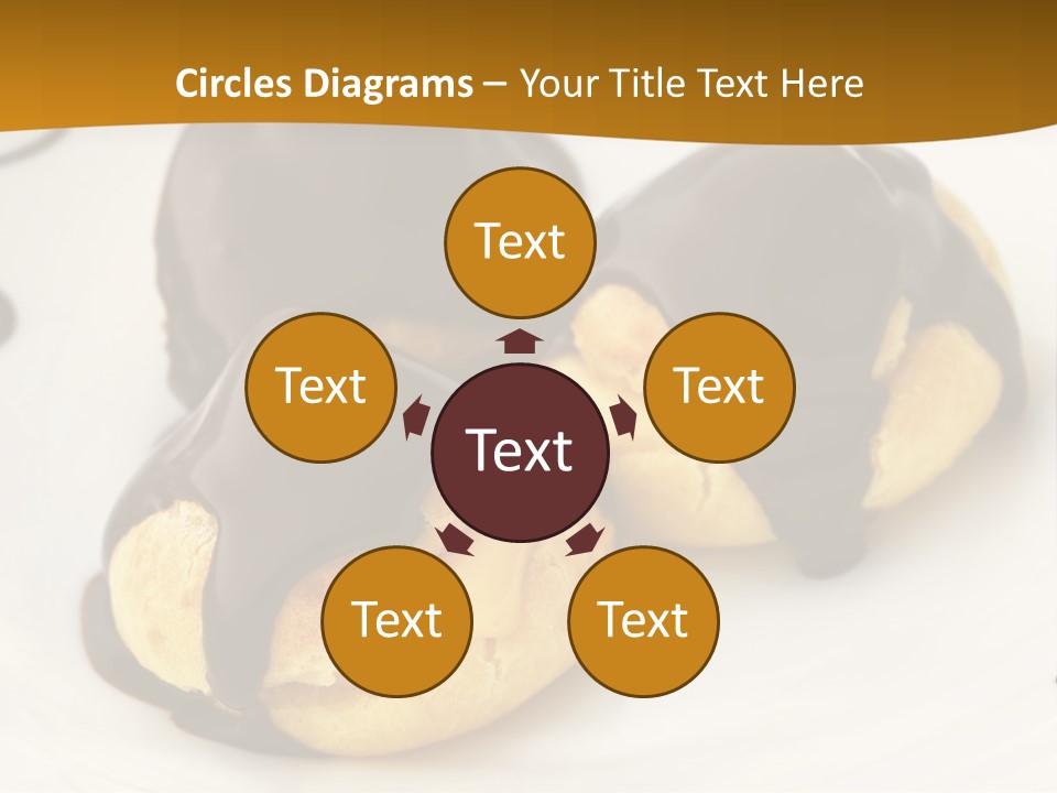 Creamy Sauce Food PowerPoint Template