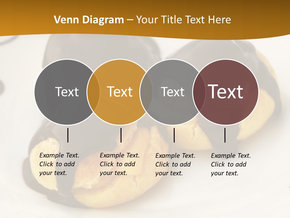 Creamy Sauce Food PowerPoint Template