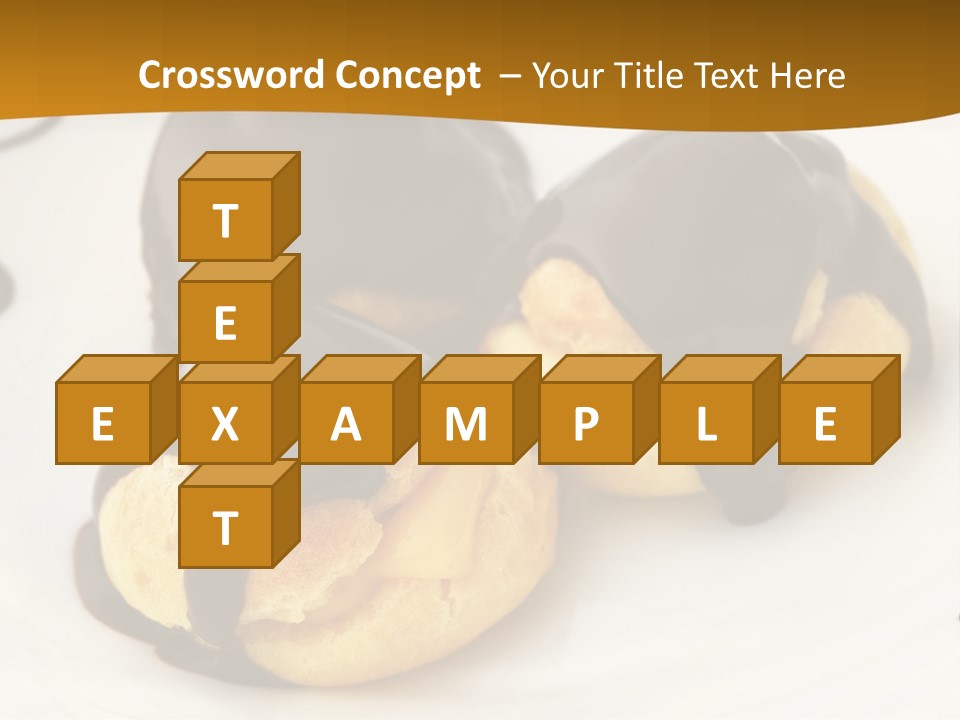 Creamy Sauce Food PowerPoint Template