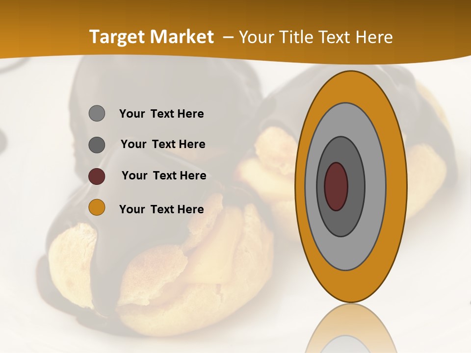 Creamy Sauce Food PowerPoint Template