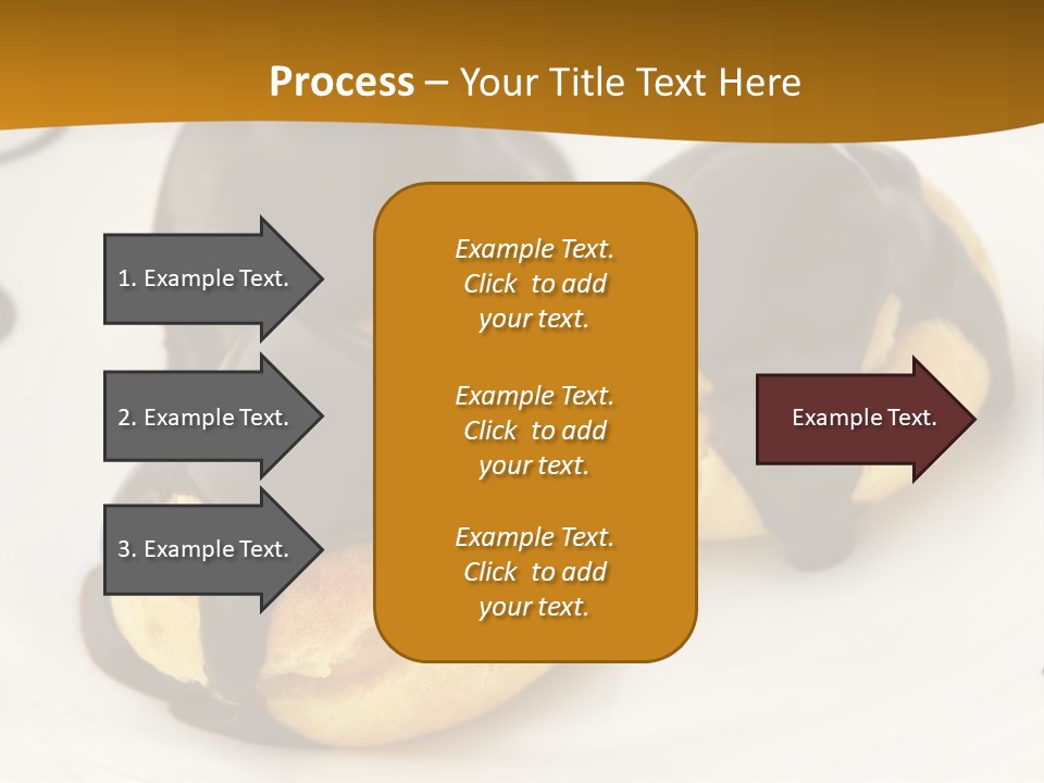 Creamy Sauce Food PowerPoint Template