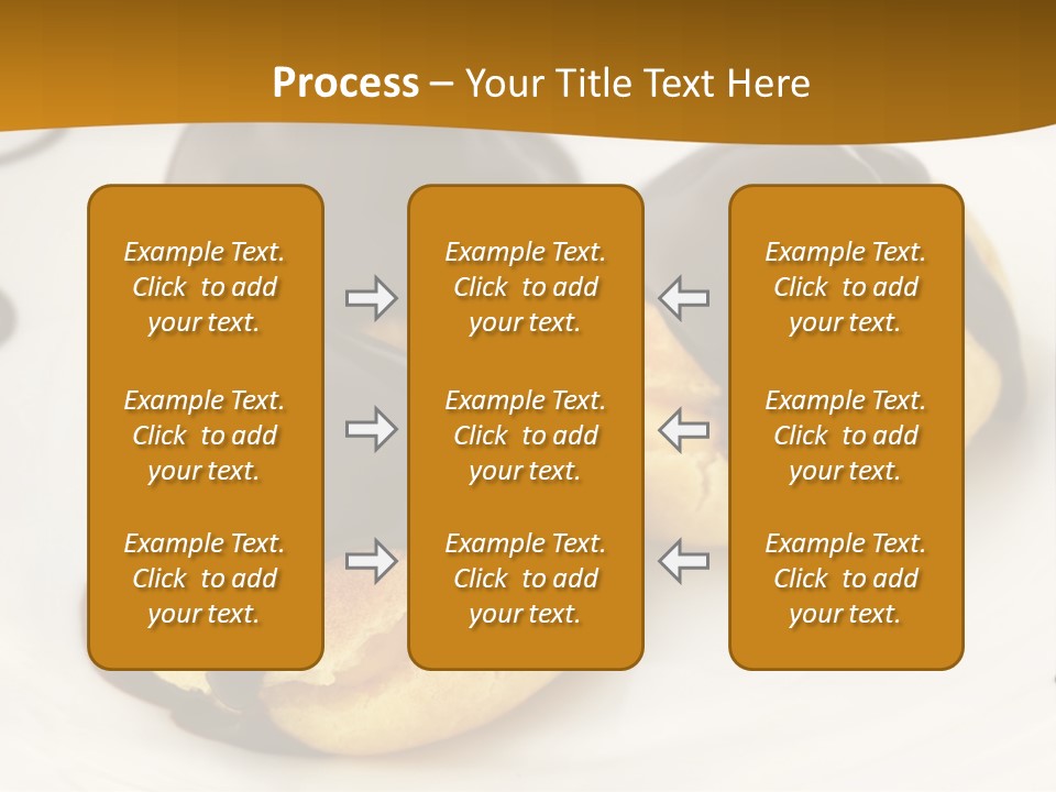 Creamy Sauce Food PowerPoint Template