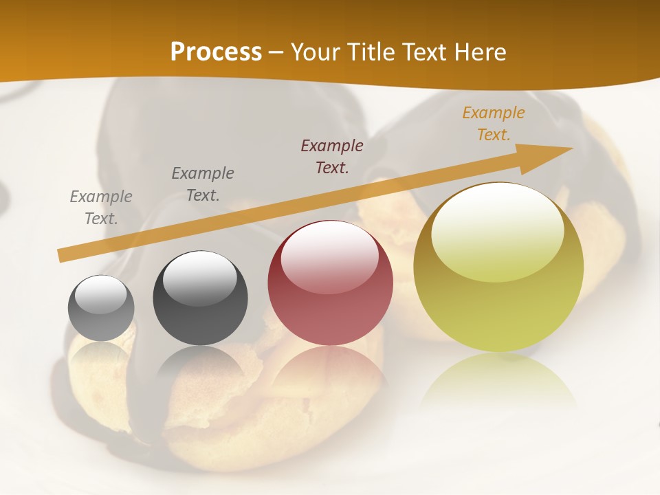 Creamy Sauce Food PowerPoint Template