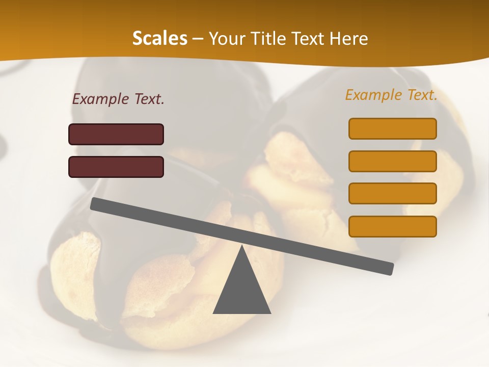 Creamy Sauce Food PowerPoint Template