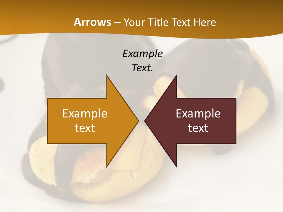 Creamy Sauce Food PowerPoint Template