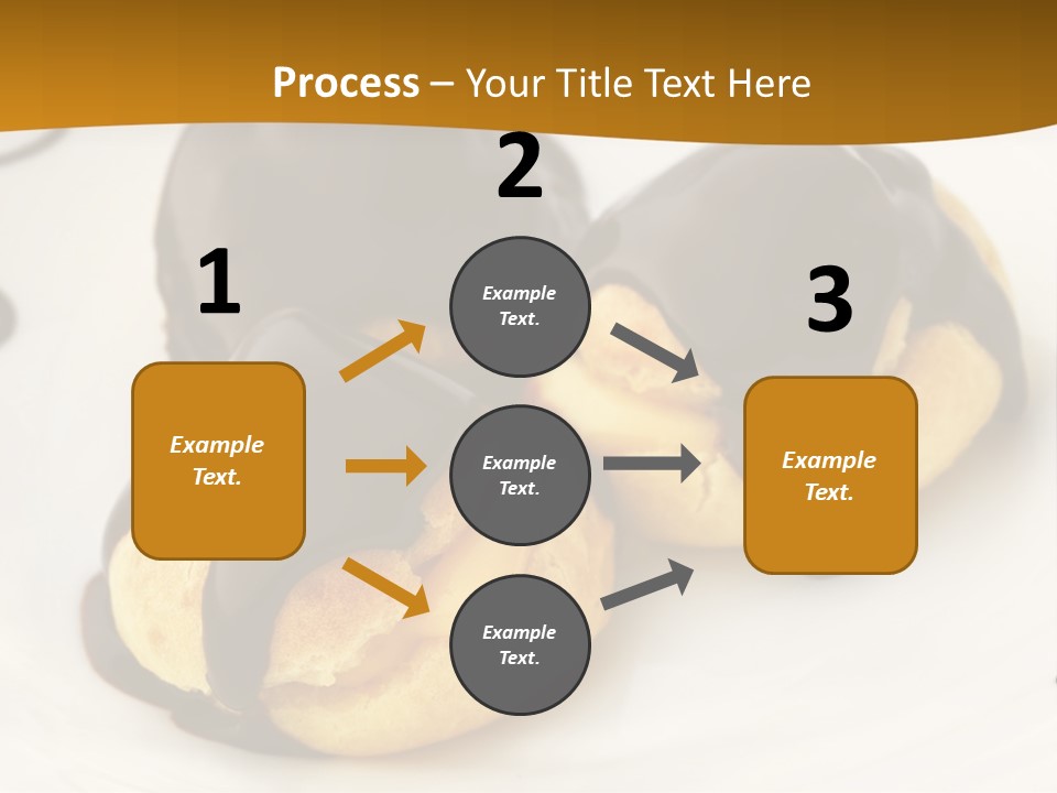 Creamy Sauce Food PowerPoint Template