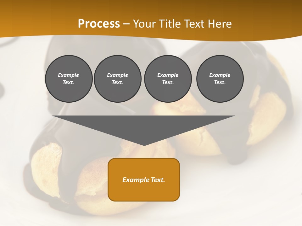 Creamy Sauce Food PowerPoint Template