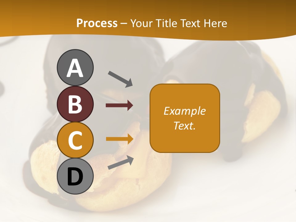 Creamy Sauce Food PowerPoint Template