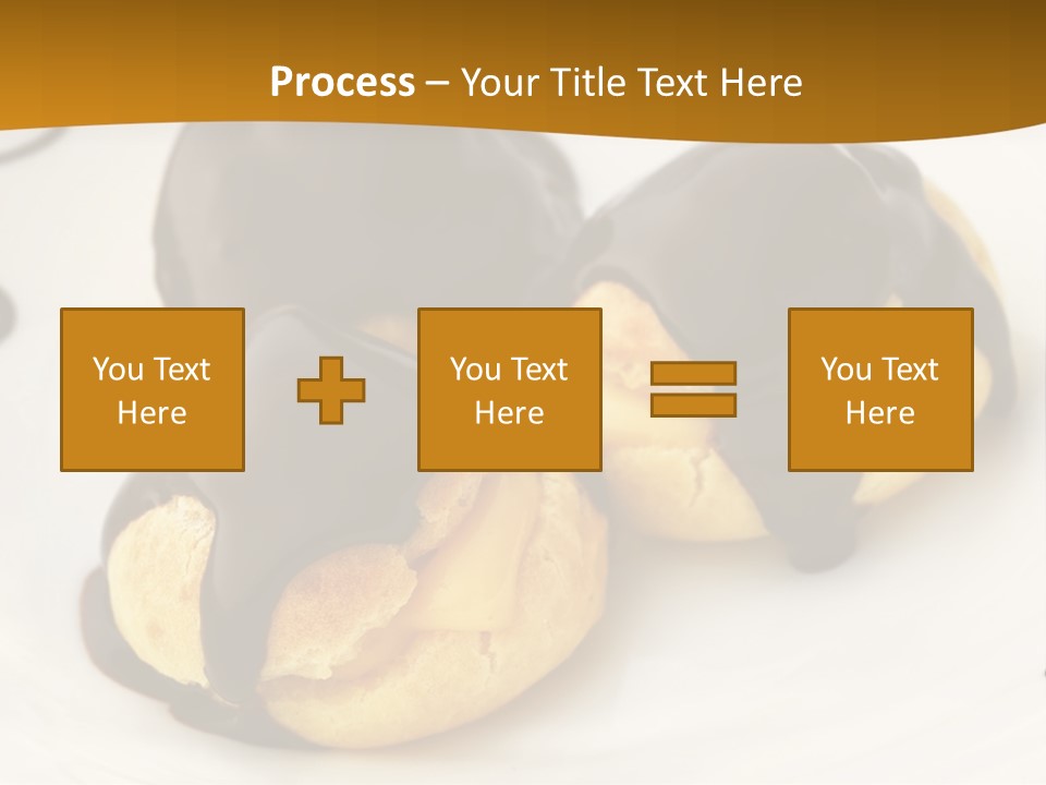 Creamy Sauce Food PowerPoint Template