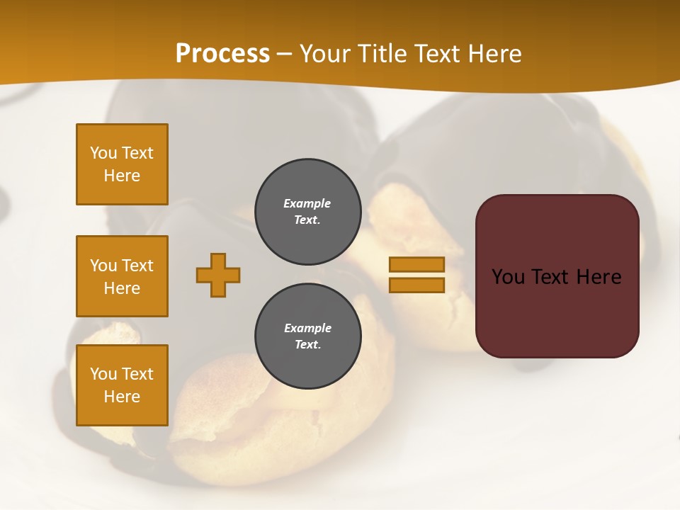 Creamy Sauce Food PowerPoint Template