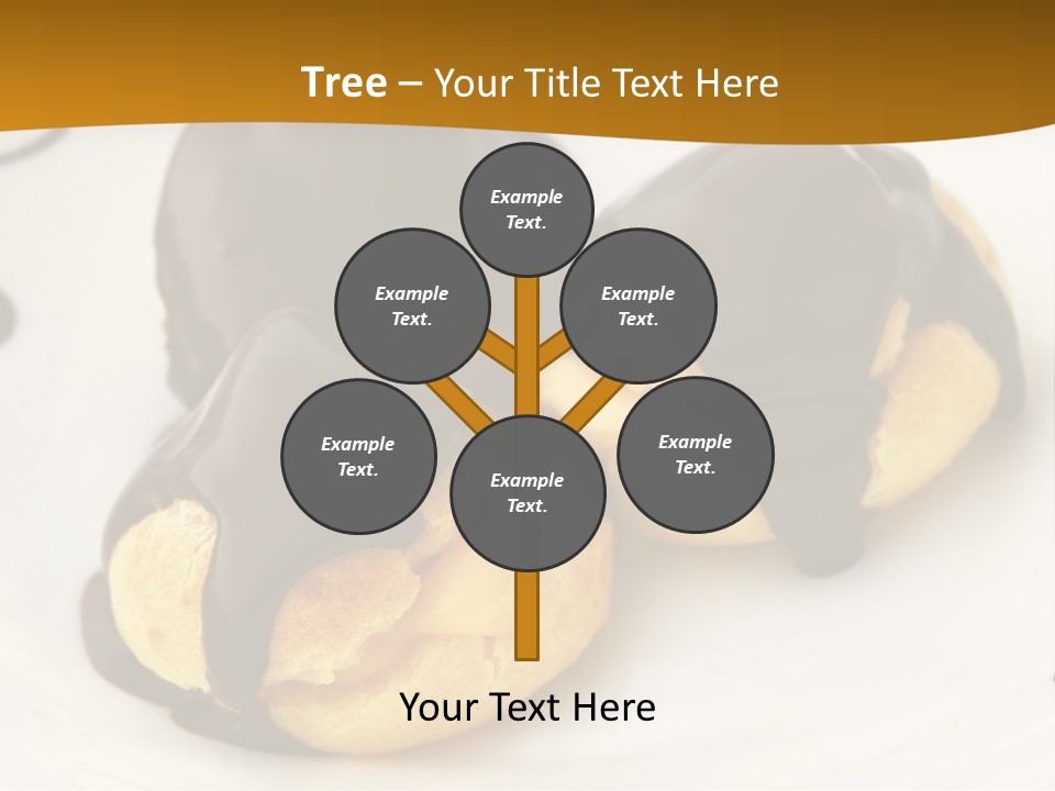 Creamy Sauce Food PowerPoint Template