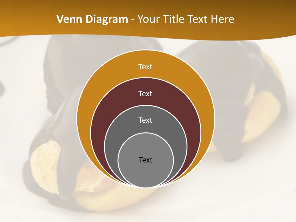 Creamy Sauce Food PowerPoint Template