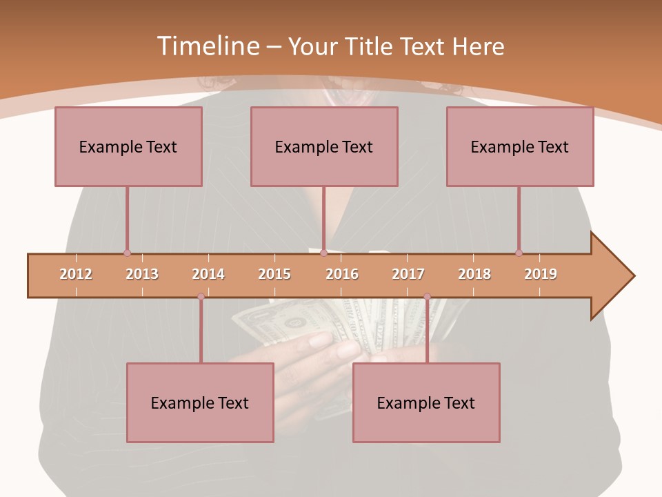 Surprised Pretty American PowerPoint Template
