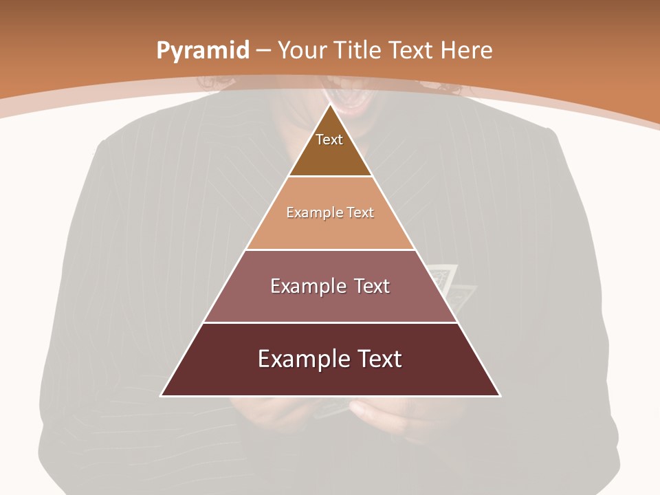 Surprised Pretty American PowerPoint Template