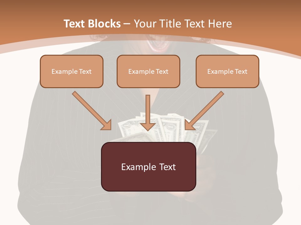 Surprised Pretty American PowerPoint Template