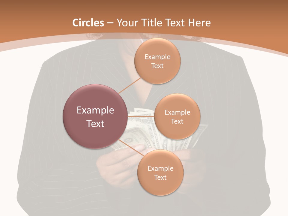 Surprised Pretty American PowerPoint Template