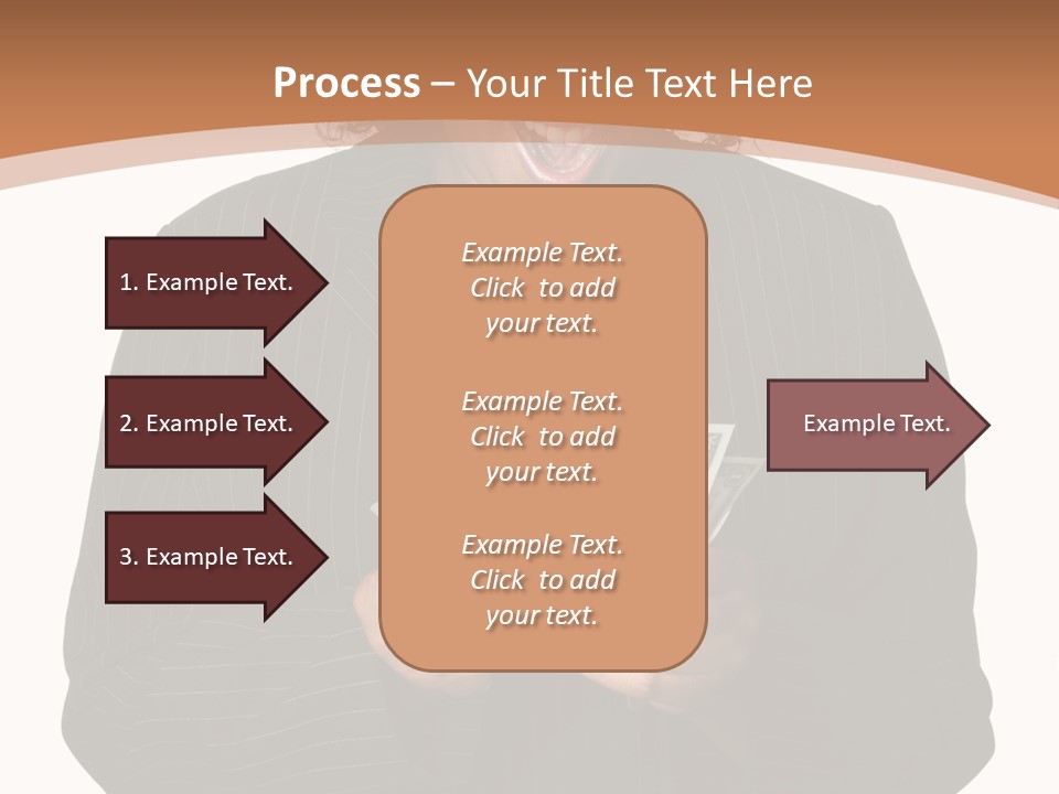 Surprised Pretty American PowerPoint Template