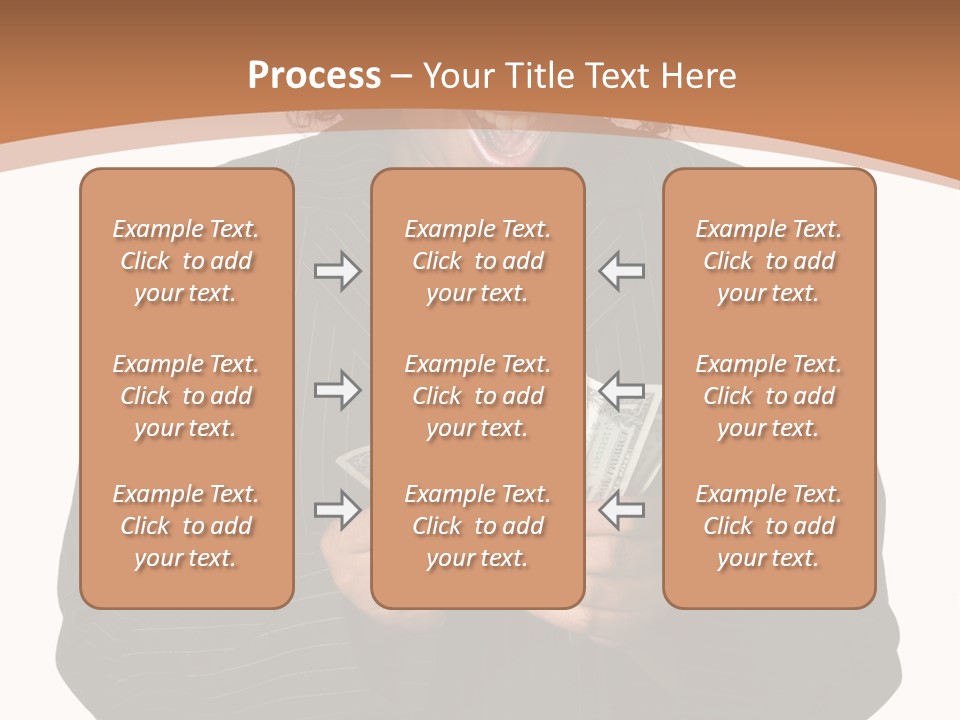 Surprised Pretty American PowerPoint Template