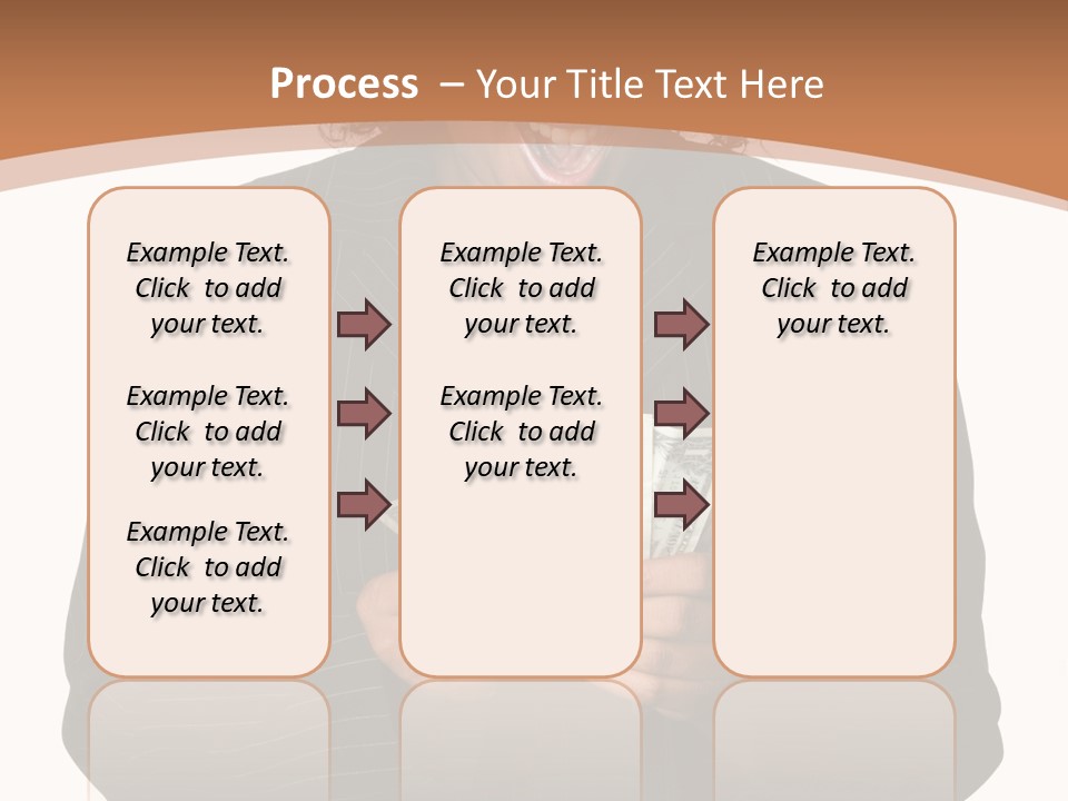 Surprised Pretty American PowerPoint Template