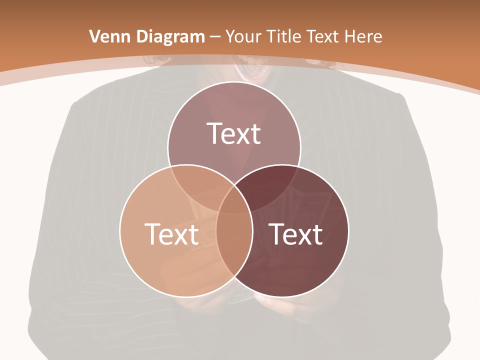 Surprised Pretty American PowerPoint Template