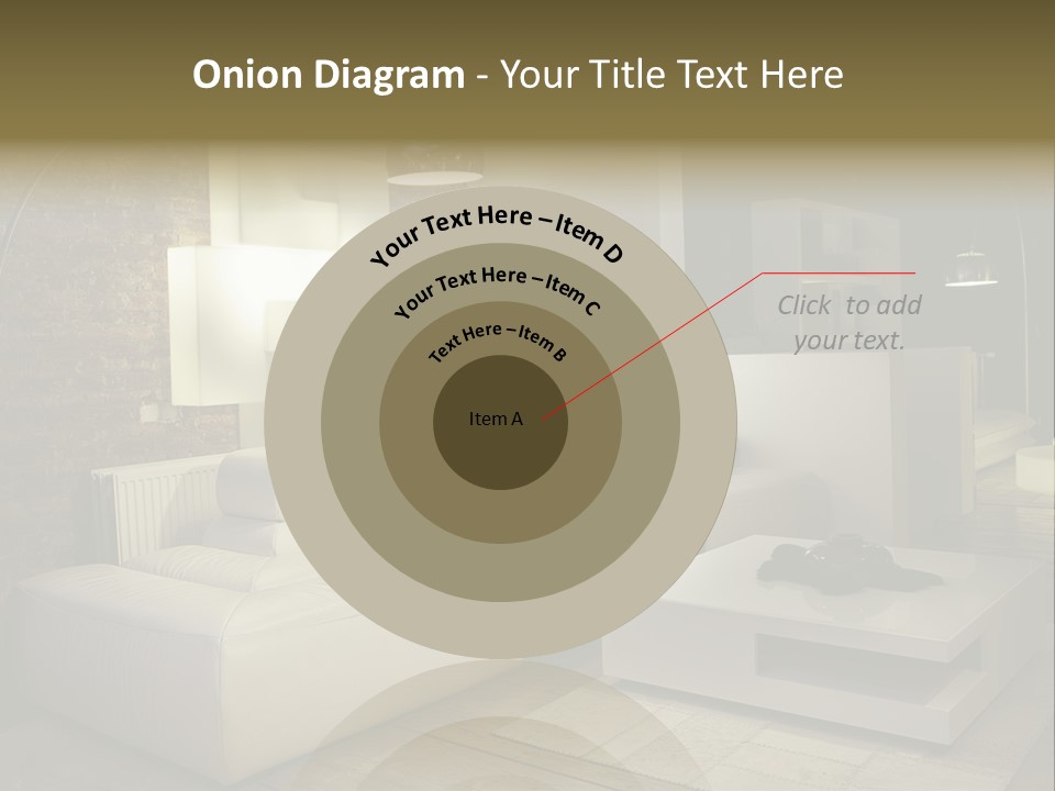Objects Decorative Sittingroom PowerPoint Template