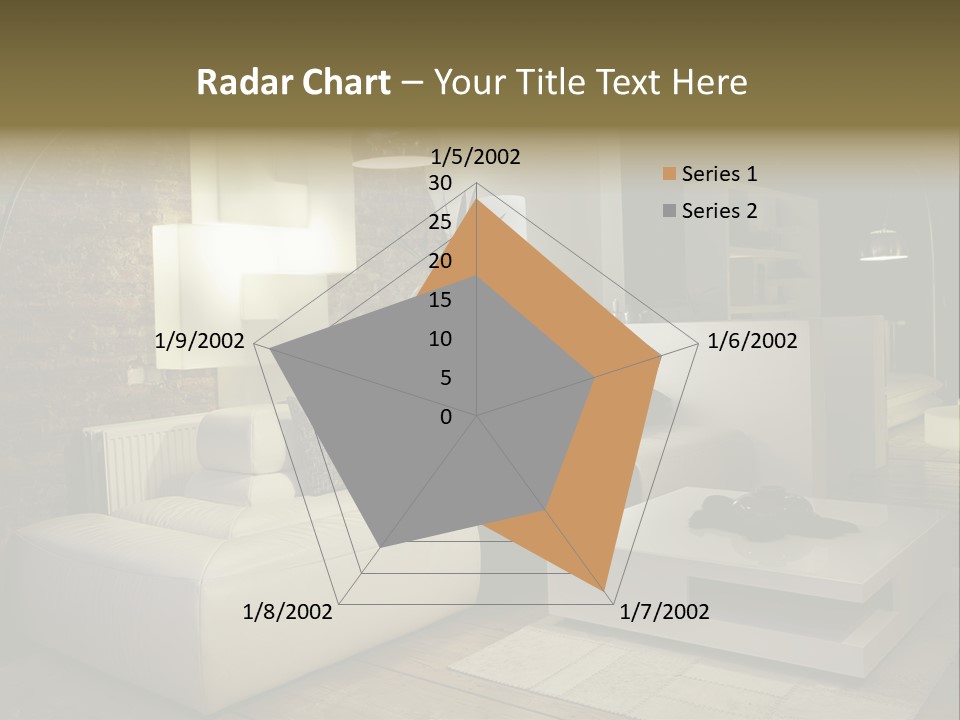 Objects Decorative Sittingroom PowerPoint Template