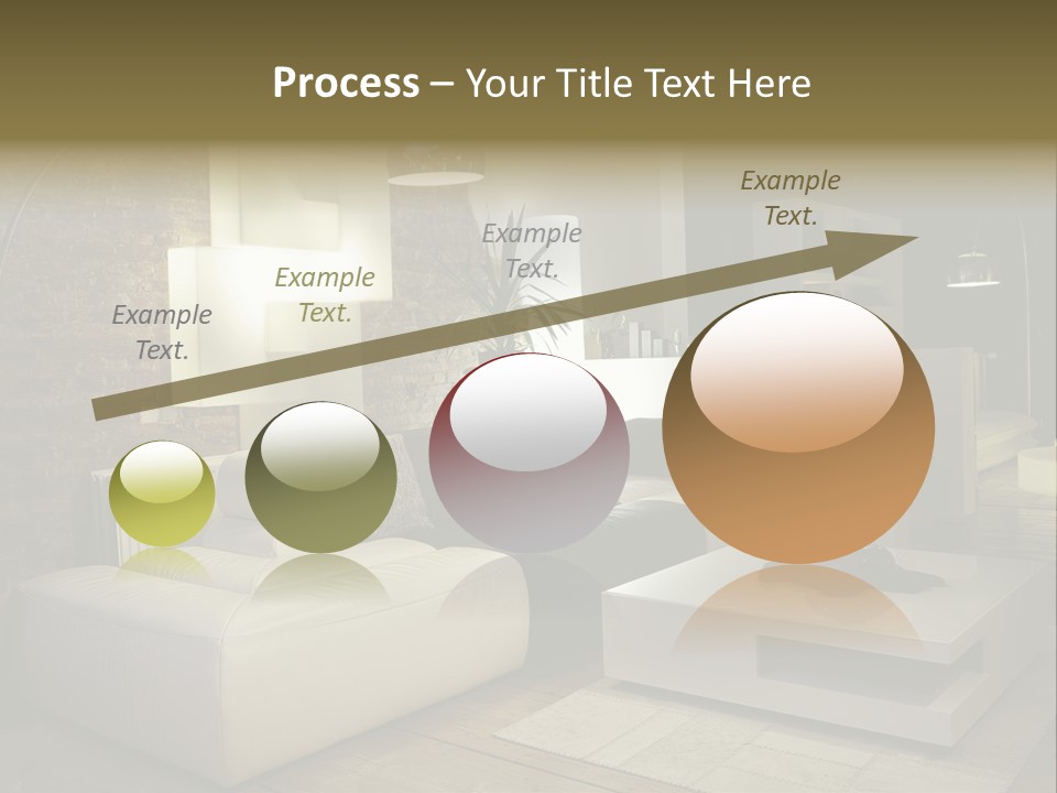 Objects Decorative Sittingroom PowerPoint Template