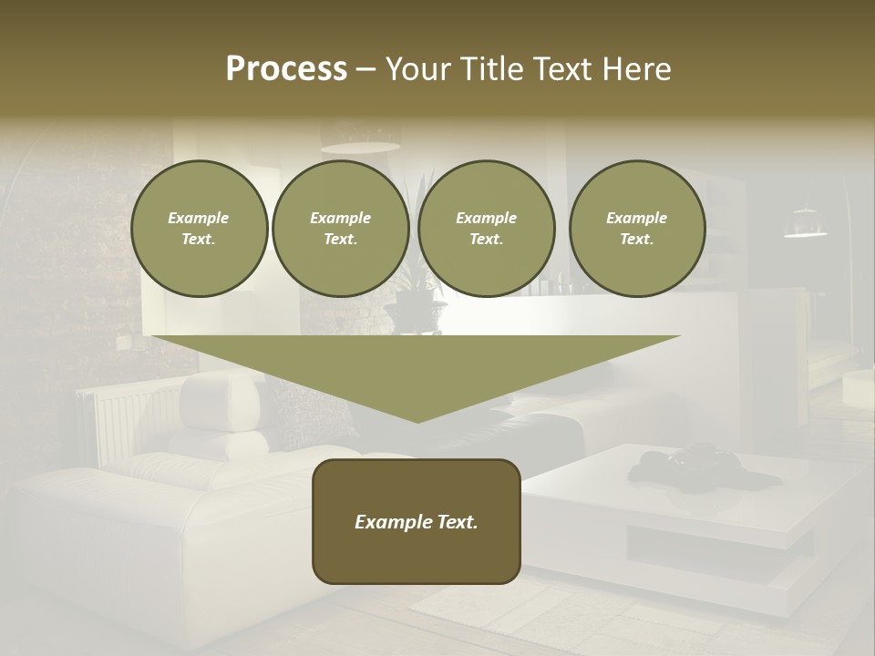 Objects Decorative Sittingroom PowerPoint Template