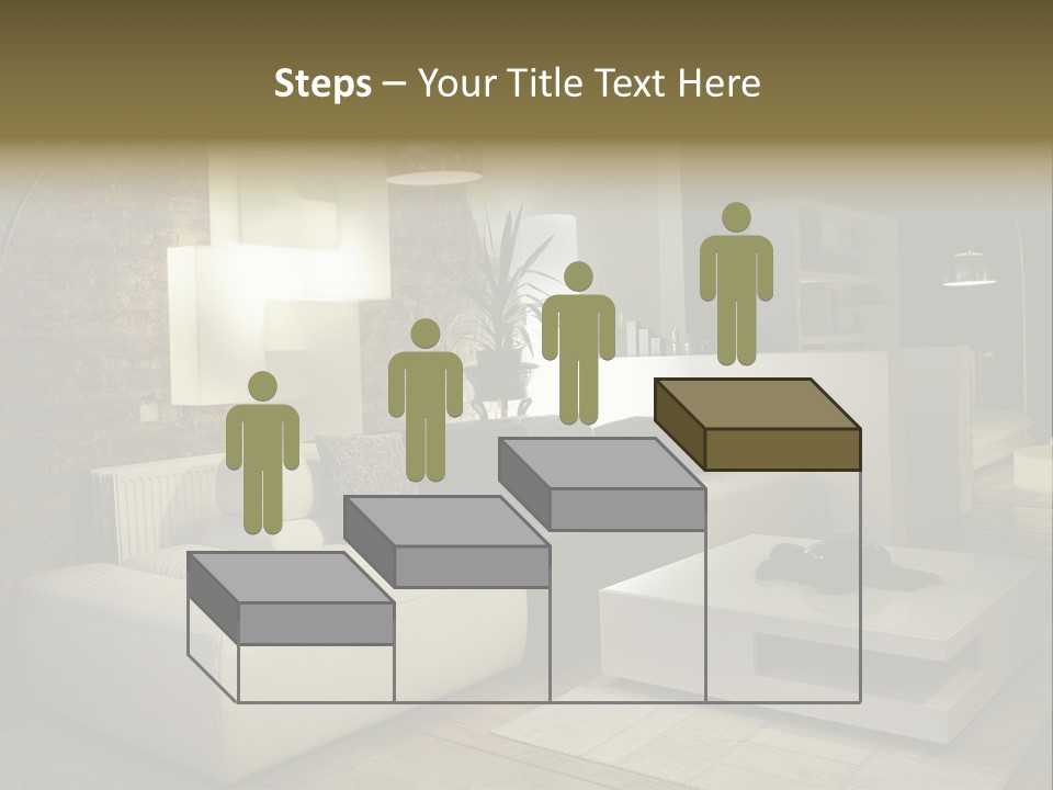 Objects Decorative Sittingroom PowerPoint Template