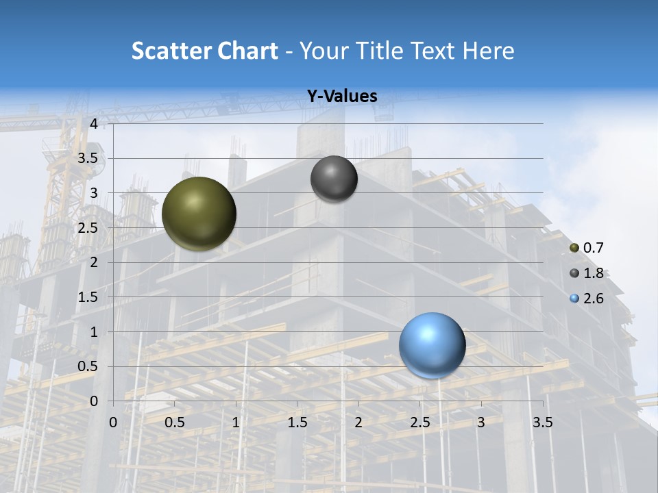 Cement Sky Industry PowerPoint Template