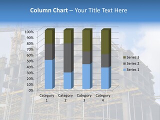 Cement Sky Industry PowerPoint Template