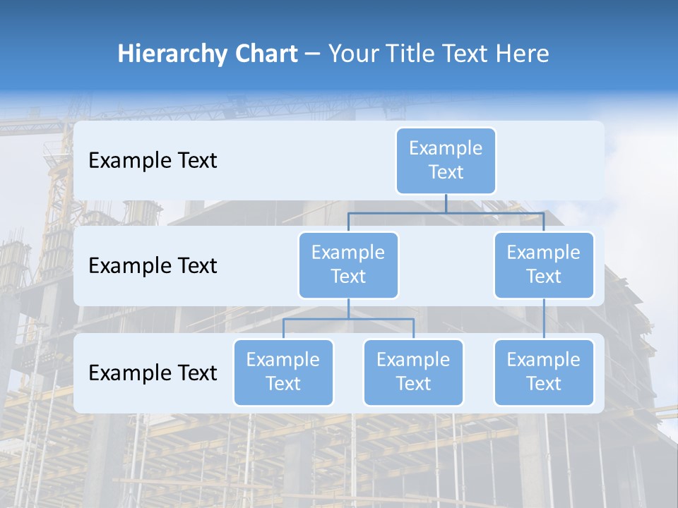 Cement Sky Industry PowerPoint Template
