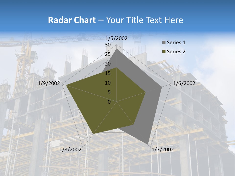 Cement Sky Industry PowerPoint Template