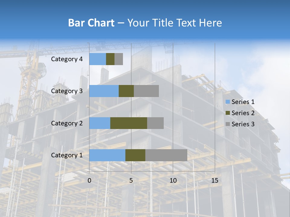 Cement Sky Industry PowerPoint Template