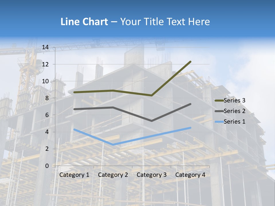 Cement Sky Industry PowerPoint Template