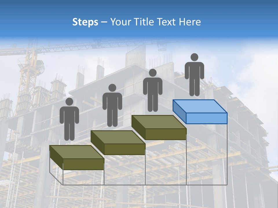Cement Sky Industry PowerPoint Template