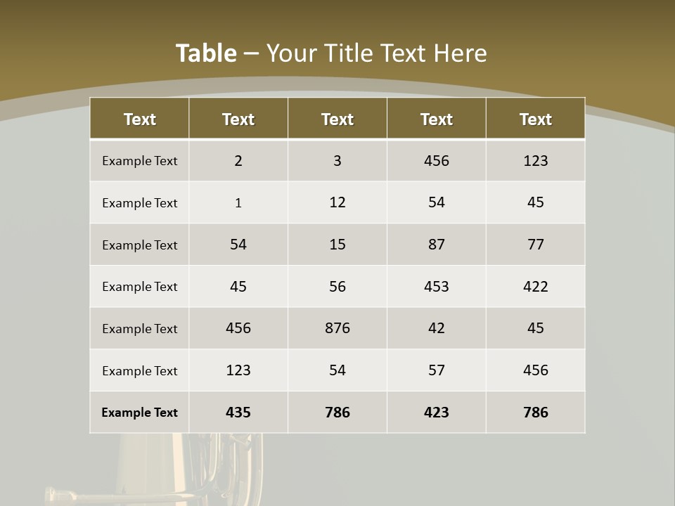 Classical Wall Fussboden PowerPoint Template