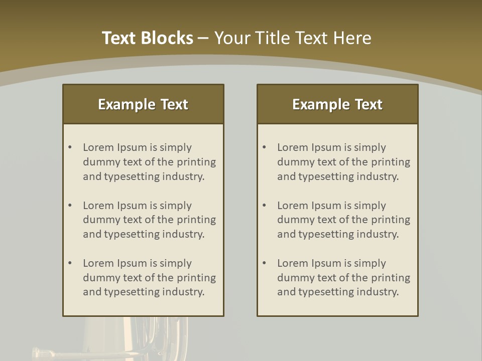 Classical Wall Fussboden PowerPoint Template