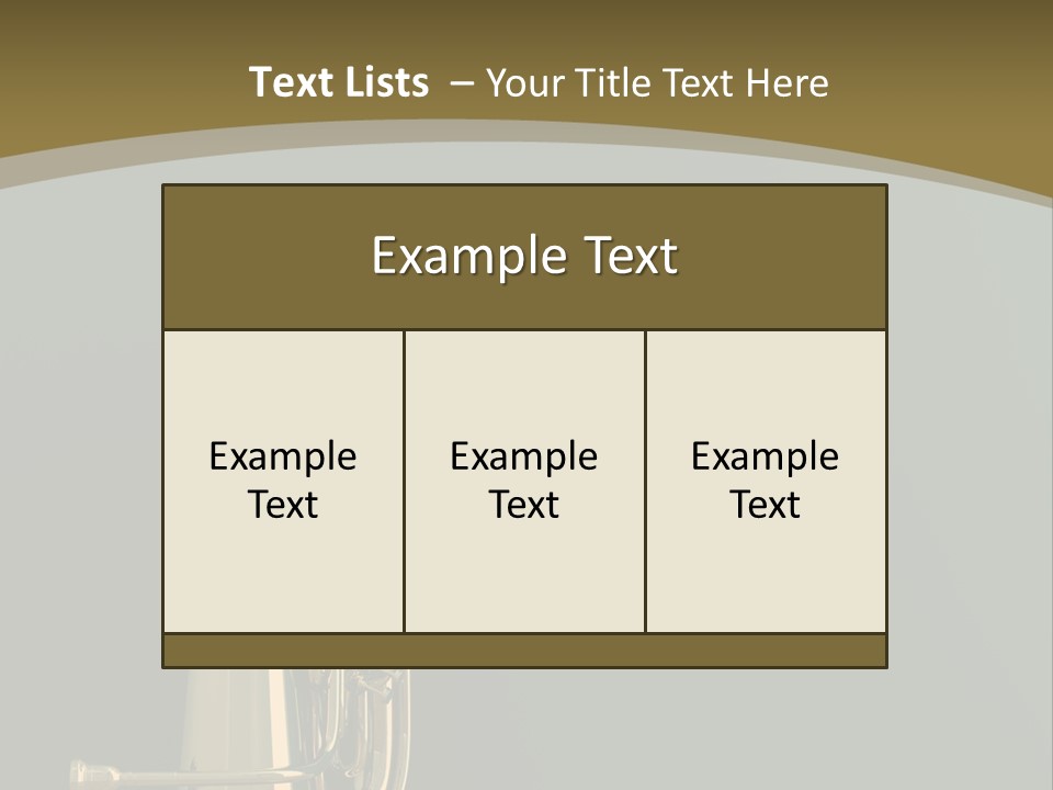 Classical Wall Fussboden PowerPoint Template