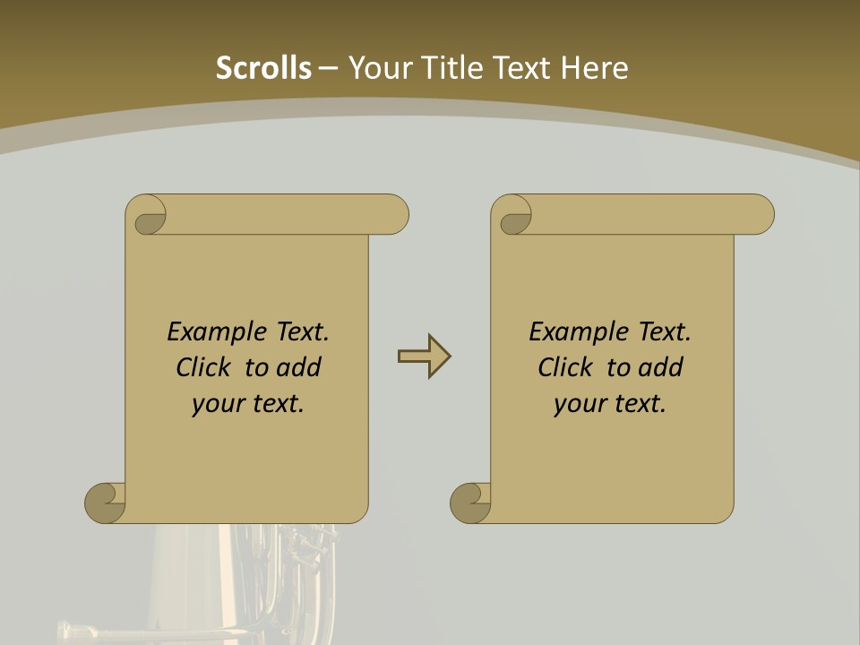 Classical Wall Fussboden PowerPoint Template