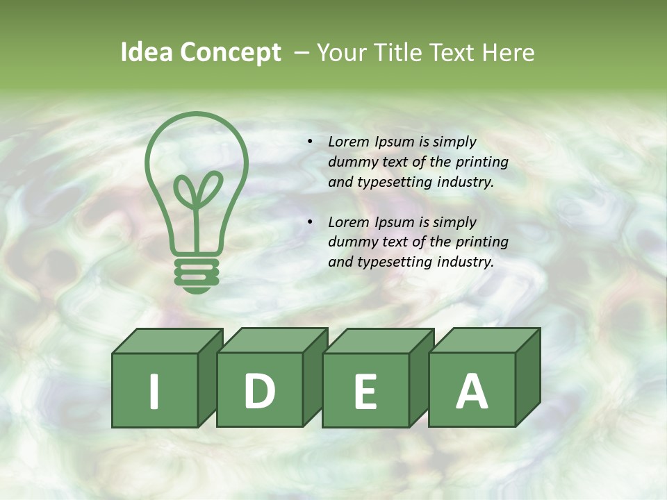 Microorganism Many Threat PowerPoint Template