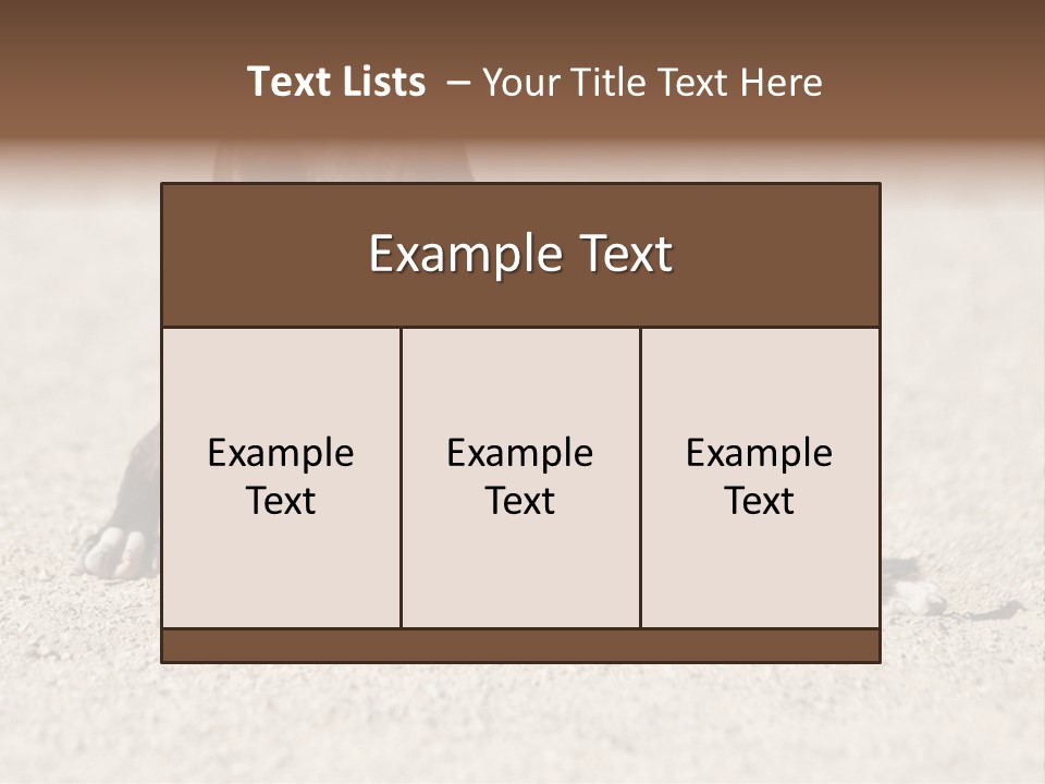 A Dog Playing With A Tennis Ball In The Sand PowerPoint Template