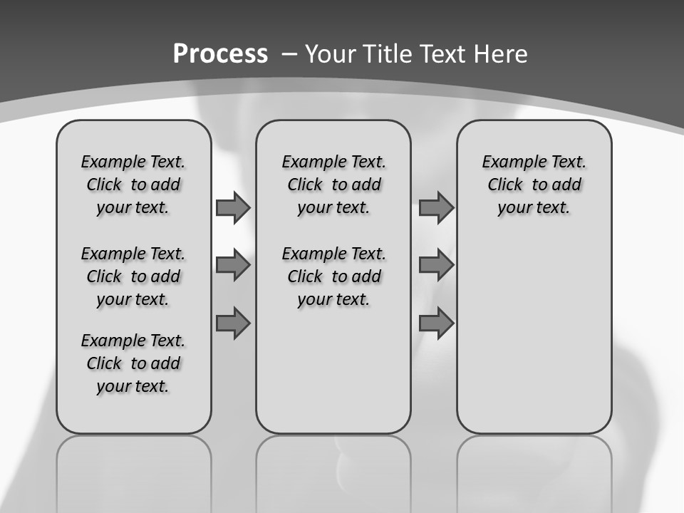 Frustrated Hand Copyspace PowerPoint Template