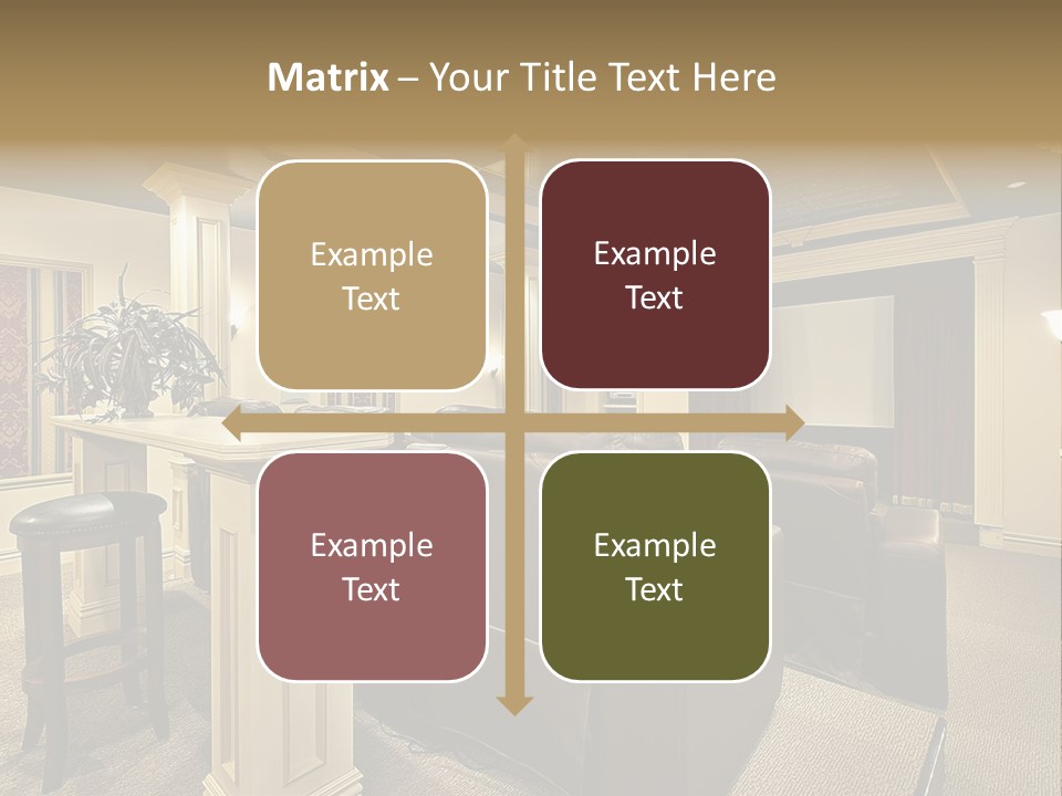 Carpet Inside Estate PowerPoint Template