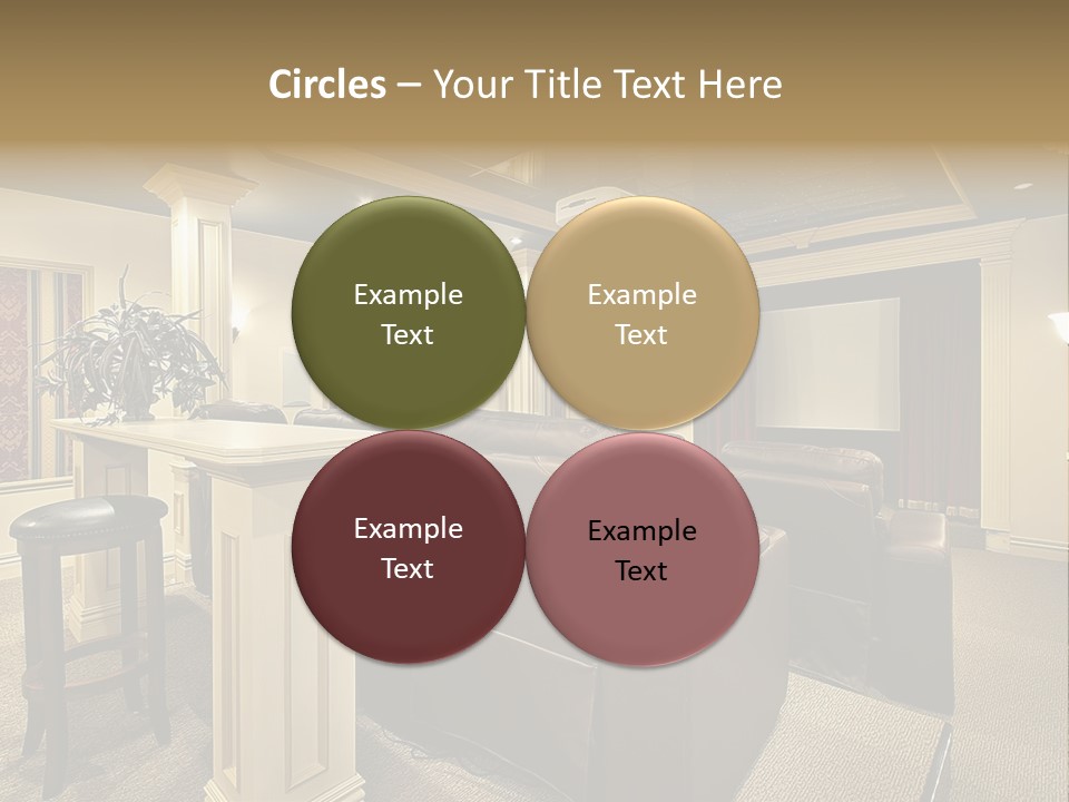 Carpet Inside Estate PowerPoint Template