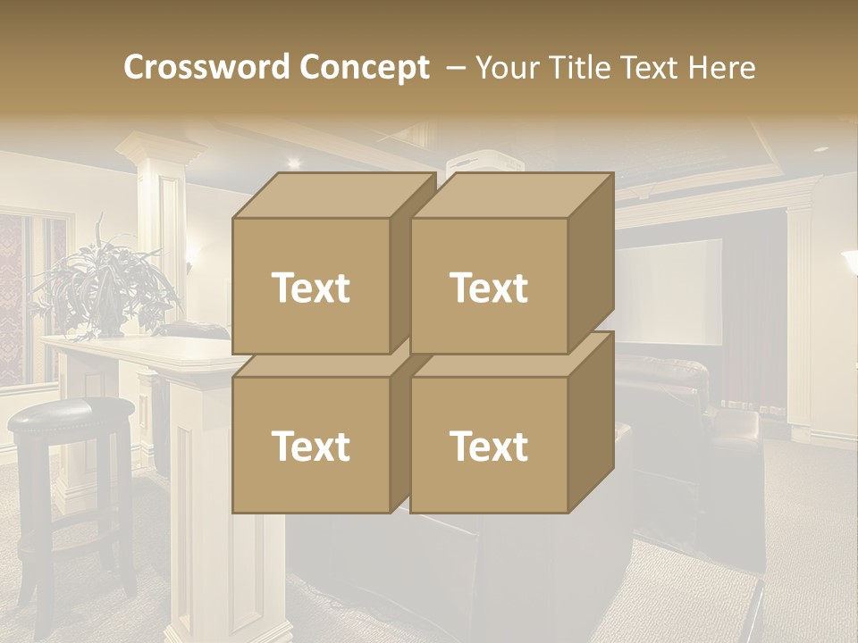 Carpet Inside Estate PowerPoint Template