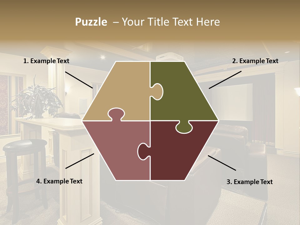 Carpet Inside Estate PowerPoint Template