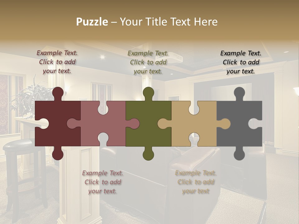 Carpet Inside Estate PowerPoint Template